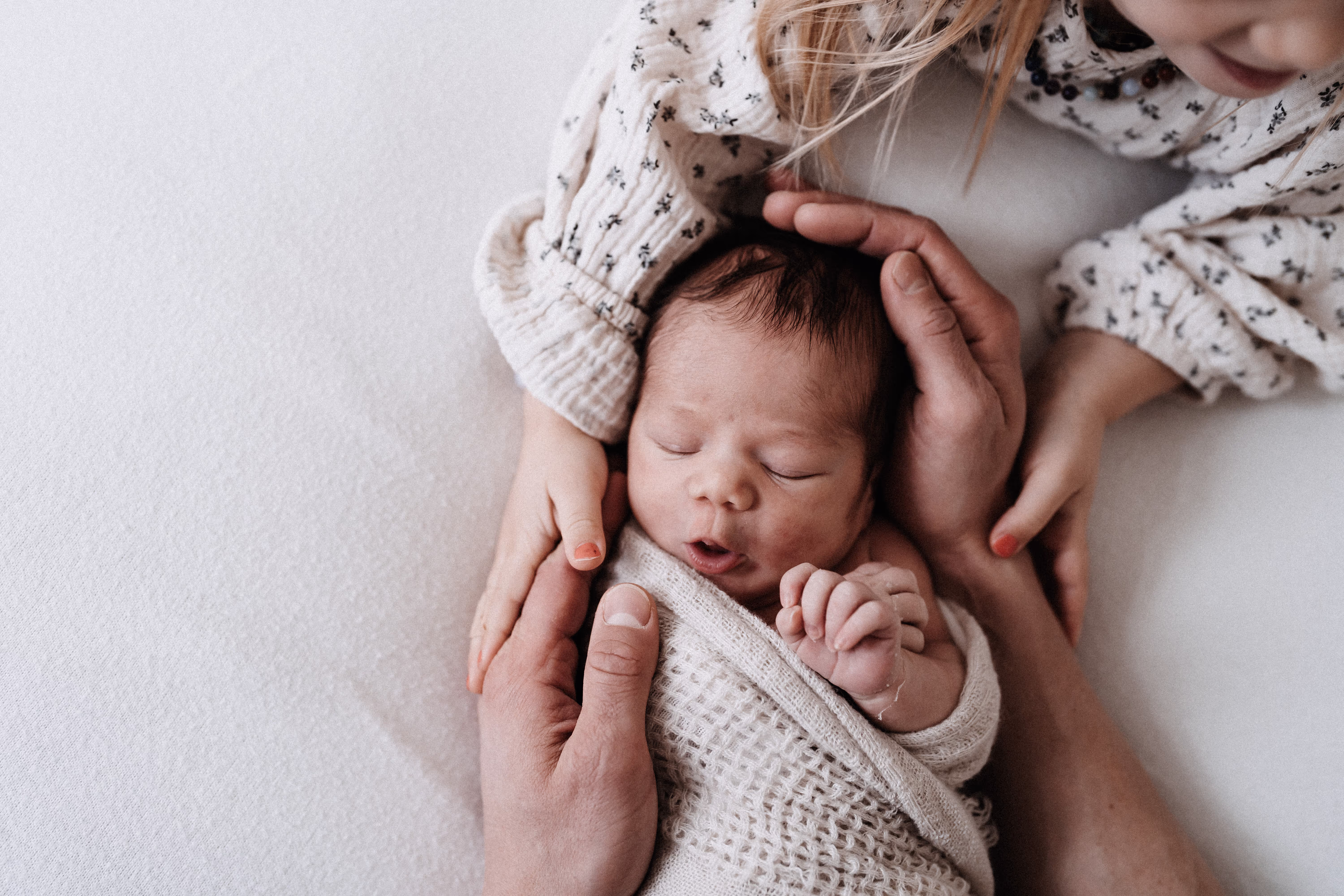 Newborn photography session in Switzerland