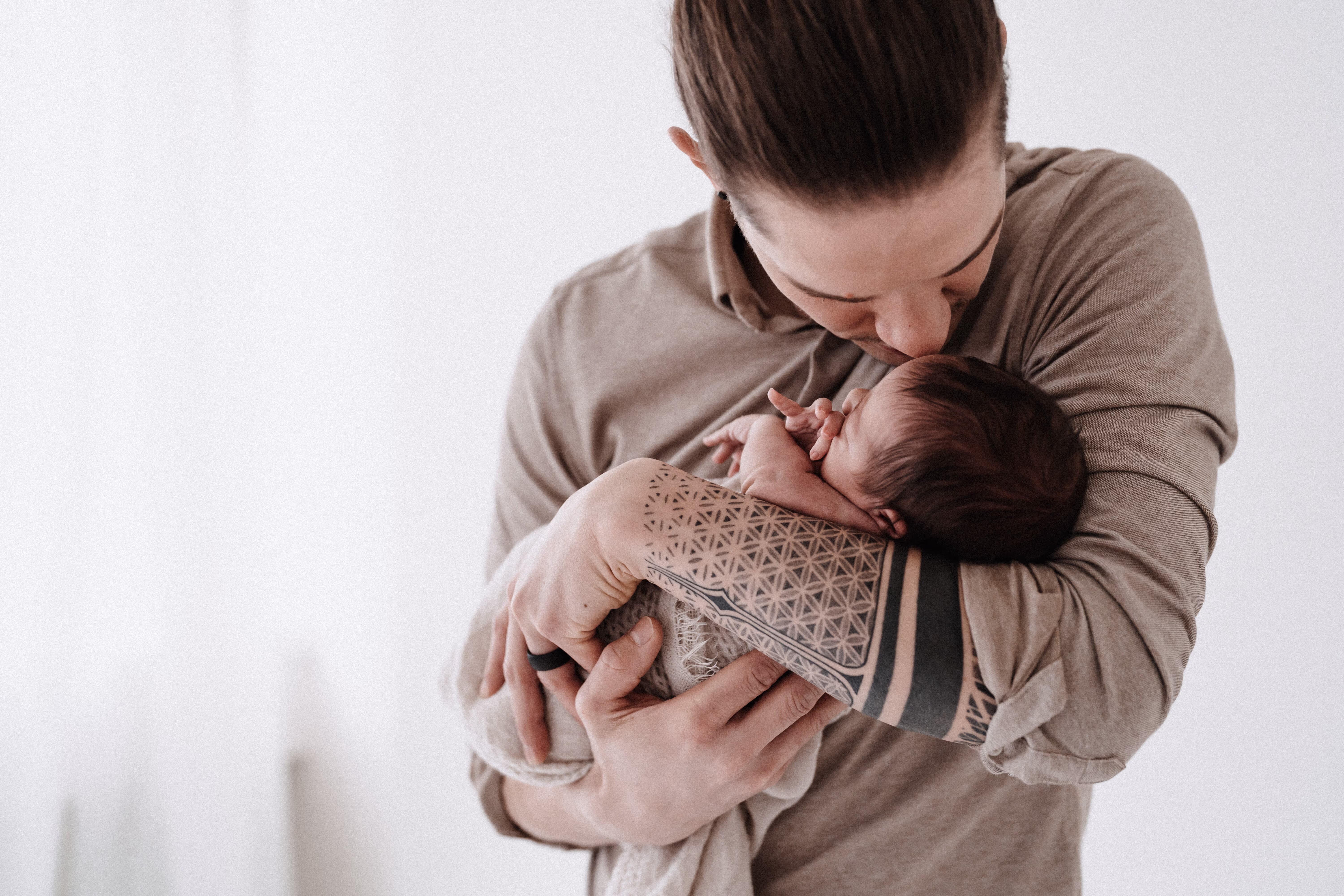 Newborn photography session in Switzerland