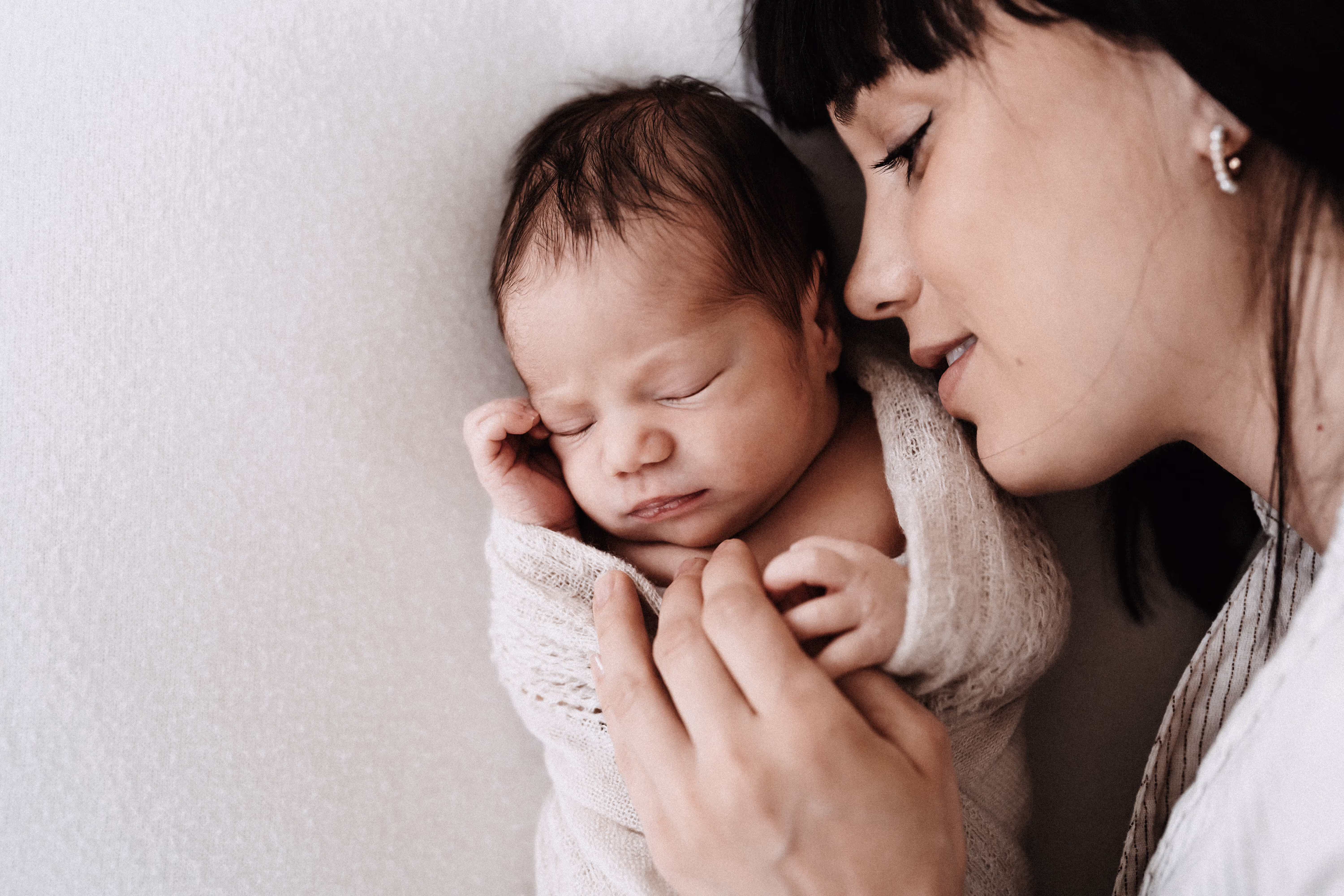 Newborn photography session in Switzerland